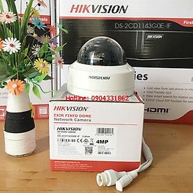 Camera IP Hikvision 4.0Mp + Mic  chuẩn nén H265+, hồng ngoại 30m ( DS-2CD1143G0-IUF,  DS-2CD1343G0-IUF, DS-2CD1343G0-IUF )-hàng chính hãng