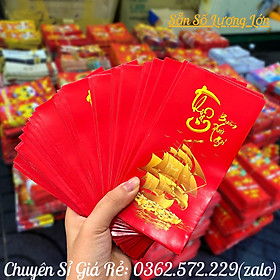 Combo 100 Bao Lì Xì Tết 2023 Thuận Buồm Xuôi Gió đẹp mắt ý nghĩa lịch sự