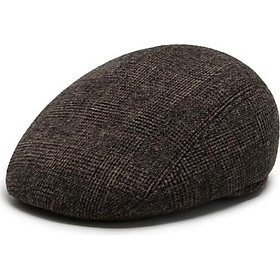 Nón Beret- Mũ nồi kẻ caro dạ trơn thiết kế che tai ấm áp – Món quà dành tặng ông, tặng bố