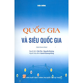 [Download Sách] Quốc Gia Và Siêu Quốc Gia (Sách tham khảo)