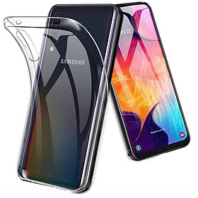 Ốp lưng dẻo dành cho Samsung Galaxy A50 / A50s hiệu Ultra Thin mỏng 0.6mm chống trầy - Hàng chính hãng