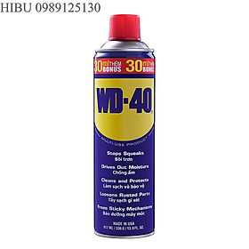 Dầu Bôi Trơn Chống Rỉ Sét Làm Sạch Thẩm Thấu Chống Ẩm Bảo Vệ WD-40 (412ml)