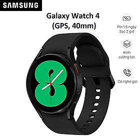 Đồng Hồ Thông Minh Samsung Galaxy Watch 4 Bluetooth (40mm) SM-R860 - Hàng Chính Hãng
