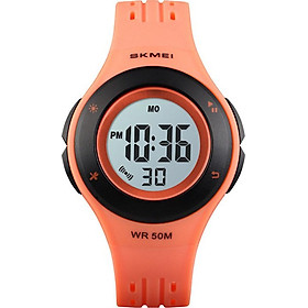 Đồng Hồ Trẻ Em Skmei Điện Tử Đèn Led SK 1455 Dây Cao Su