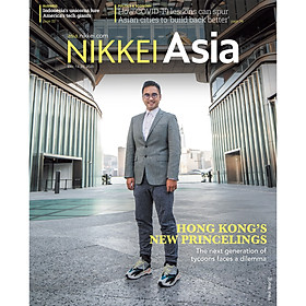 Hình ảnh Nikkei Asian Review: Nikkei Asia - HONG KONG'S NEW PRINCELINGS - 49.20, tạp chí kinh tế nước ngoài, nhập khẩu từ Singapore