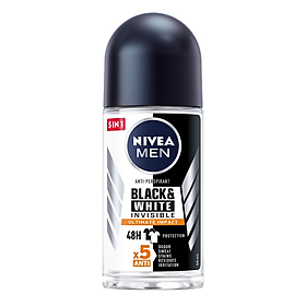 Mua Lăn ngăn mùi NIVEA MEN Black & White X5 ngăn vệt ố vàng 50ML