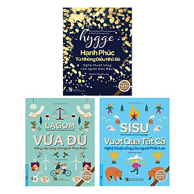 Combo 3 Cuốn: Sisu, Hygge Và Lagom