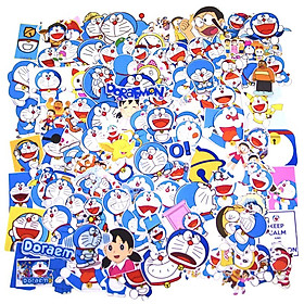 Set 60 Sticker Doraemon có ép lụa