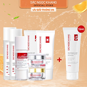 [COMBO 7 món] Chăm sóc da toàn diện dưỡng da cơ bản + kem dưỡng da ban ngày (30ml) + ban đêm (30g) + Serum dưỡng trắng diệu kì 30ml