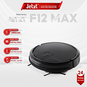 Robot hút bụi lau nhà thông minh Jetzt F12 MAX, hàng chính hãng