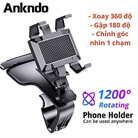 Mua Giá đỡ điện thoại ô tô Volcano Cars xoay 360 độ chống rung treo đa điểm trên taplo  gương chiếu hậu_B126_HÀNG CHÍNH HÃNG