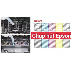 Mua Bộ chụp hút nén đầu phun máy in màu cho epson T60 L800 L805 1390 1400 1430 L1800