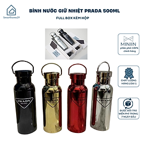 Bình Nước Giữ Nhiệt 500ml FULL Màu Fullbox Sang Xịn - Bình Nước Thể Thao Giữ Nhiệt 6-8 Tiếng - HÀNG CHÍNH HÃNG MINIIN