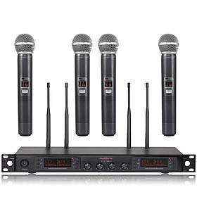 Mua Hệ thống micrô không dây UHF 4 kênh Phenyx Pro PTU-7000A chính hãng với tính năng quét tự động ( 4x40 kênh)