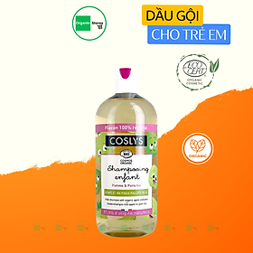 Dầu gội hữu cơ cho trẻ chiết xuất từ táo và lê 500ml - Coslys