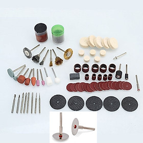 Mua Bộ Phụ Kiện Máy Khoan Thành Máy Mài 100PCS kèm 2 đĩa cắt răng cắt gỗ