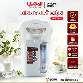 Mua Bình thủy điện Gali GL-5045 dung tích 4.5 lít  phích cấu tạo 2 lớp thân ngoài nhựa  ruột inox 304  hàng chính hãng 100% Gali  bảo hành 24 tháng