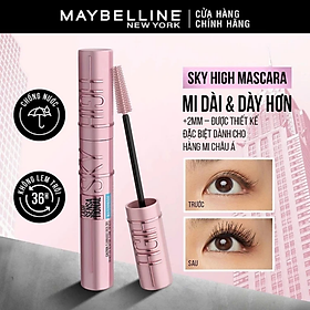 Mascara Maybelline Lash Sensational Sky High Mi Dài, Cong, Dày Hoàn Hảo 6ml