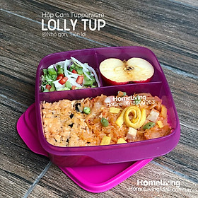 Hộp Cơm Chia 3 Ngăn Tupperware Lolly Tup 550ml - Màu mới