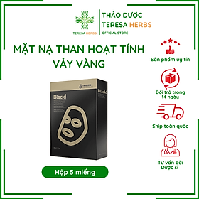 Mặt Nạ Than Hoạt Tính GOLD FLACKES TIMELESS TRUTH MASK Dưỡng Ẩm, Giúp Da Mềm Mại | Mặt Nạ Dưỡng Sáng Da ( Hộp 5 miếng)