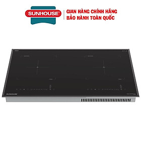 Mua Bếp đôi điện từ Sunhouse SHB-DI05 PLUS  Công suất 4000W  Mâm từ bằng đồng nguyên chất  Có Inverter tiết kiệm điện  Hàng chính hãng - Bảo hành 36 tháng tại nhà