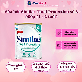 Sữa bột Similac Total Protection số 3 900g (1 - 2 tuổi)