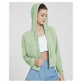 Áo khoác nữ vải lụa mỏng nhẹ mát lạnh đi nắng chống tia UV