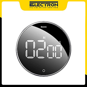 Đồng Hồ Hẹn Giờ Đếm Ngược Để Bàn Treo Tường Có Âm Thanh Heyo Rotation Countdown Timer Pro - Hàng Chính Hãng Baseus