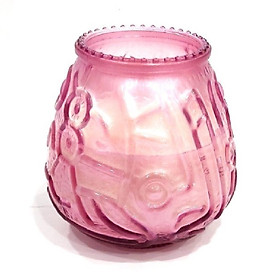 Nến thơm hũ búp sen (hũ jar) 190g Miss Candle FTRAMART NQM1984, sáp cọ (palm) hương hoa nhài (jasmine), cháy không khói, tuyệt đối an toàn cho sức khỏe, thích để trang trí trong các dịp lễ hội, sử dụng tốt ở ngoài trời vì chịu được gió