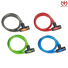Mua Khóa xe đạp Master Lock 8228 EURDPRO thân thép bọc thép dài 1m x 18mm nhiều màu - MSOFT