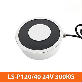 Mua Nam châm điện LS-P120/40 24V 300KG   liên hệ O778454186