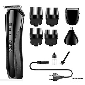 Tông Đơ Kemei KM-1407 Cắt Tóc, Cạo Râu, Tỉa Lông Mũi
