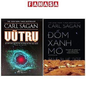 Combo Sách Vũ Trụ + Đốm Xanh Mờ - Tầm Nhìn Về Tương Lai Của Loài Người Trong Không Gian (Bộ 2 Cuốn)