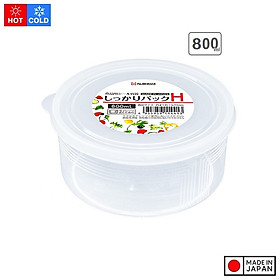 Hộp thực phẩm tròn Pack H 800ml - Hàng Nội Địa Nhật Bản