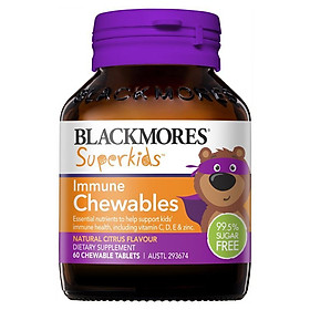 Blackmores Superkids Immune 60 Chewables