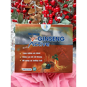 Viên tăng lực Ginseng Active tăng cường sức khỏe, bổ sung dưỡng chất, tràn đầy năng lượng ( hộp 60 viên)