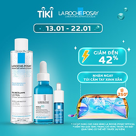 Bộ dưỡng chất chuyên sâu giúp hỗ trợ quá trình tái tạo da La Roche-Posay Hyalu B5 Serum