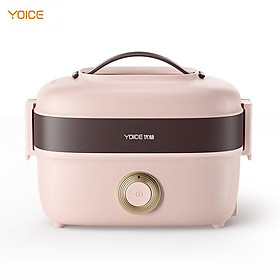 Mua Hộp cơm điện hâm nóng và giữ nhiệt đồ ăn Yoice 2 tầng khay inox không gỉ thích hợp cho nhân viên văn phòng - HÀNG CHÍNH HÃNG