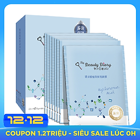 Hộp 8 Miếng My Beauty Diary - Mặt nạ dưỡng ẩm Hyaluronic Acid - Hàng Nội Địa Đài Loan