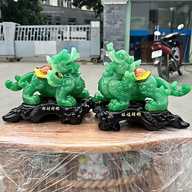 Mua Cặp Tỳ Hưu phong thủy chiêu tài hút lộc cao 19cm
