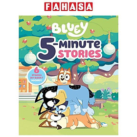 Hình ảnh sách Bluey: 5-Minute Stories - 6 Stories in 1 Book? Hooray!