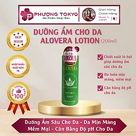SẢN PHẨM DƯỠNG ẨM CHO DA - ALOVERA LOTION