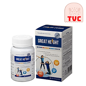 Great Height - Viên Uống Hỗ Trợ Tăng Chiều Cao Cho Trẻ