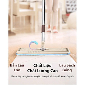 Bộ cây lau nhà ,chổi lau nhà thông minh 360 tự vắt