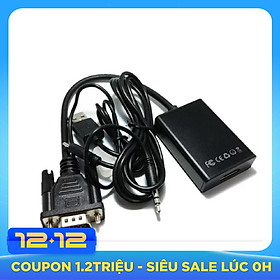 Cáp chuyển đổi vga sang hdmi có audio Sheelteck 2019