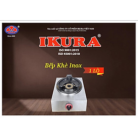 Mua Bếp gas dân dụng 1 lò inox - Bếp đơn IKURA - Hàng Chính Hãng