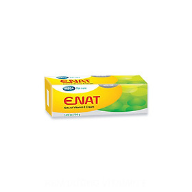 ENAT NATURAL VITAMIN E CREAM - Kem dưỡng Vitamin E giúp giữ ẩm, làm mờ các nếp nhăn da, loại bỏ tình trạng da khô, da nứt nẻ.