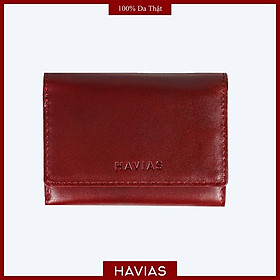 Ví Da Gấp Heart3 Mini Handcrafted Wallet HAVIAS