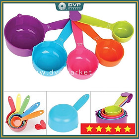 Mua Bộ CUP đong nhựa dày cao cấp 5 màu