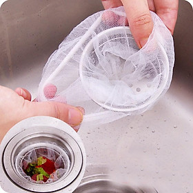 Mua Túi Lưới Lọc Rác Bồn Rửa Chén (bịch 100 cái)